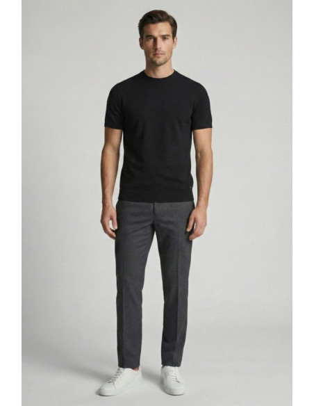 Markup maglia girocollo in cotone MK10004 [bf488798]
