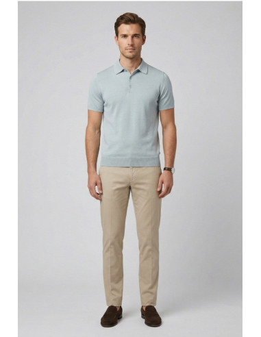 Markup polo da uomo in maglia MK10005 [a979471b]
