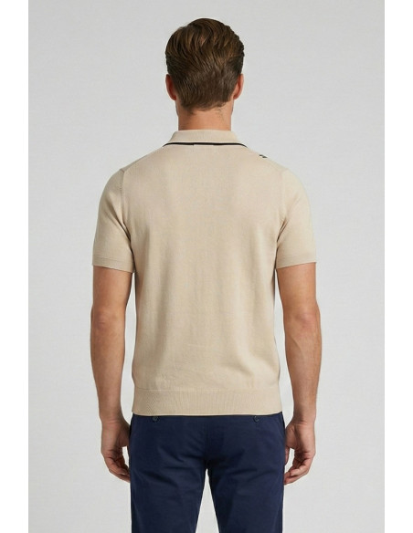 Markup polo a righe in maglia MK1900030 [c6d50d88]