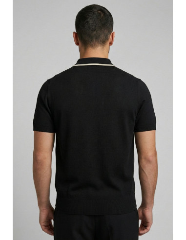 Markup polo a righe in maglia MK1900030 [c901120d]