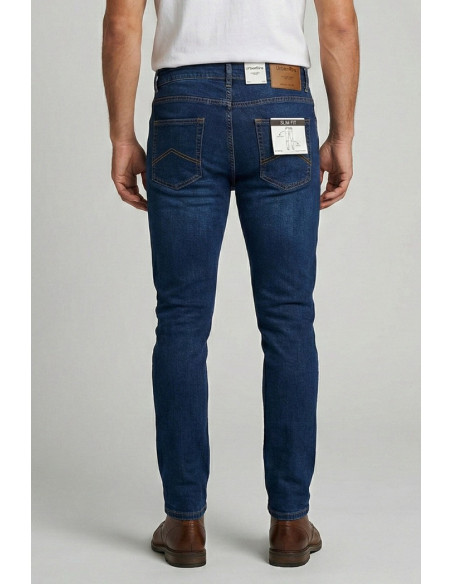 Urban Ring jeans slim fit in denim di cotone stretch UR1150002 [a46f3f30]