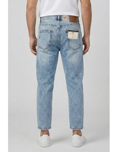 Urban Ring jeans cropped fit in denim di cotone stretch UR1150007 [dc62172b]