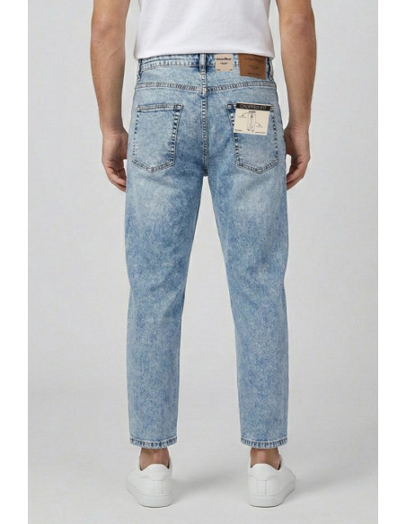 Urban Ring jeans cropped fit in denim di cotone stretch UR1150007 [dc62172b]