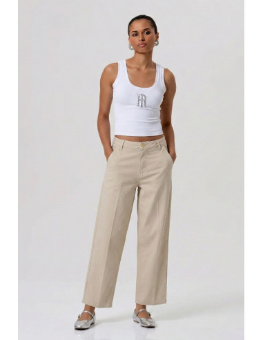 Fracomina pantalone carrot modello chino balloon fp26sv4006w42001 [ae428b26]