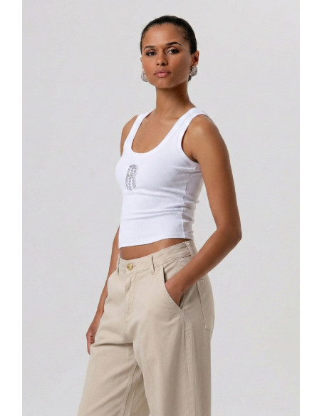 Fracomina pantalone carrot modello chino balloon fp26sv4006w42001 [7764c82b]