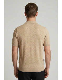 Markup polo in misto lino MK1900046 [853d3b84] 2