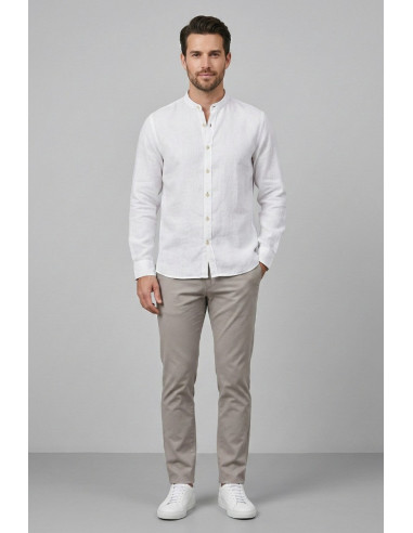 Markup camicia coreana in lino MK13002 [b53d5d85]