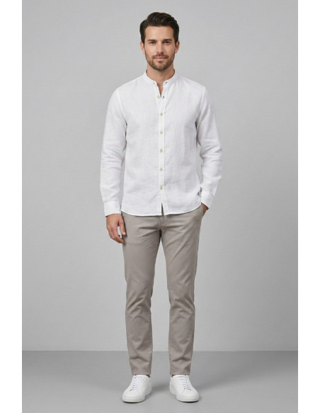 Markup camicia coreana in lino MK13002 [b53d5d85]