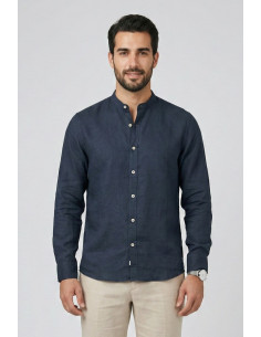 Markup camicia coreana in lino MK13002 [4018658a]