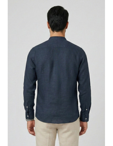 Markup camicia coreana in lino MK13002 [993e2687]