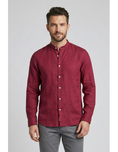 Markup camicia coreana in lino MK13002 [ecfc8281]