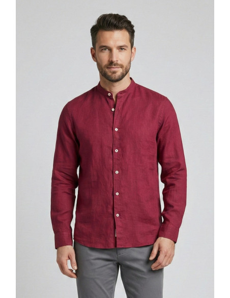 Markup camicia coreana in lino MK13002 [ecfc8281]