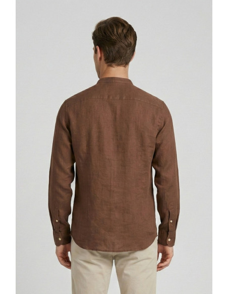 Markup camicia coreana in lino MK13002 [5b22316a]