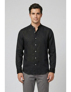 Markup camicia coreana in lino MK13002 [f0046700]