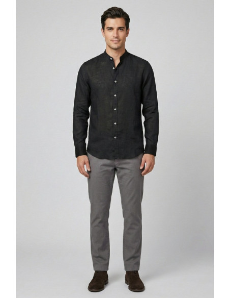 Markup camicia coreana in lino MK13002 [9e3fe509]