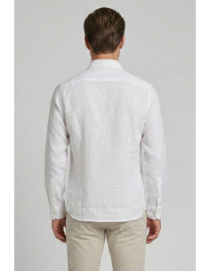 Markup camicia colletto francese in lino MK13003 [a30bf797] 2