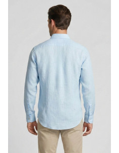 Markup camicia colletto francese in lino MK13003 [30473d42] 2