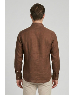 Markup camicia colletto francese in lino MK13003 [fa095a7c] 2