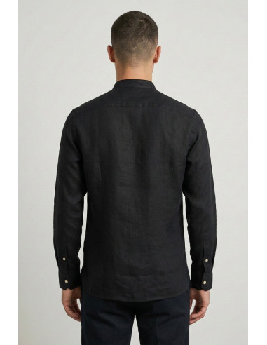 Markup camicia colletto francese in lino MK13003 [512f0c16]
