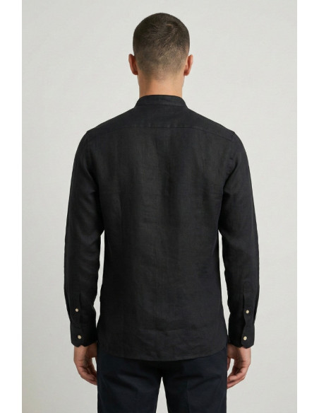 Markup camicia colletto francese in lino MK13003 [512f0c16]