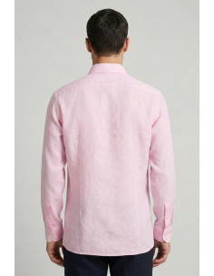 Markup camicia colletto francese in lino MK13003 [7d72a1d2] 2