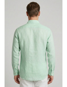 Markup camicia colletto francese in lino MK13003 [53d09ea9] 2