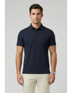 Markup polo in jersey di cotone stretch MK1910079 [b71d9dda]