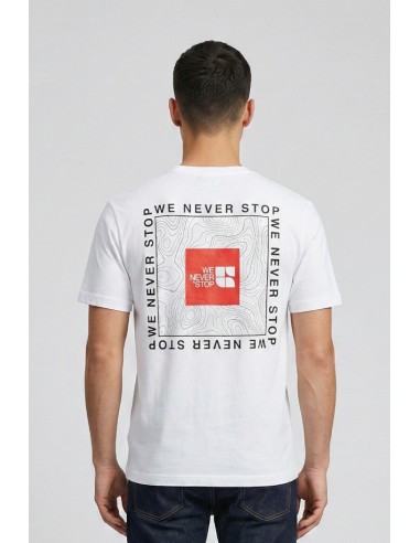 Urban Ring t-shirt in cotone con stampe UR1110033 [053f34e7]