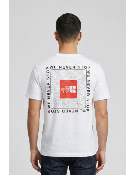 Urban Ring t-shirt in cotone con stampe UR1110033 [053f34e7]