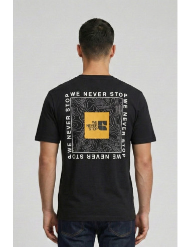 Urban Ring t-shirt in cotone con stampe UR1110033 [2e3d8c6b]