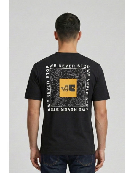 Urban Ring t-shirt in cotone con stampe UR1110033 [2e3d8c6b]
