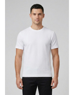 Markup t-shirt in cotone texturizzato MK1910061 [96eb0135]