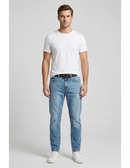 Squad2 jeans in denim di cotone Los Angeles226005 Lav.2 [bc5c7d97]