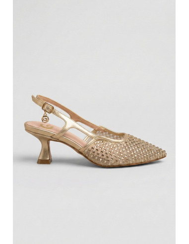 Gold & Gold sandalo allacciato GD397 [8ea08580]