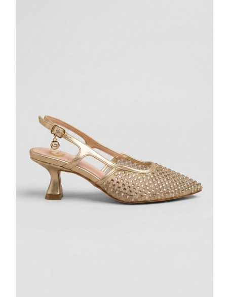 Gold & Gold sandalo allacciato GD397 [8ea08580]