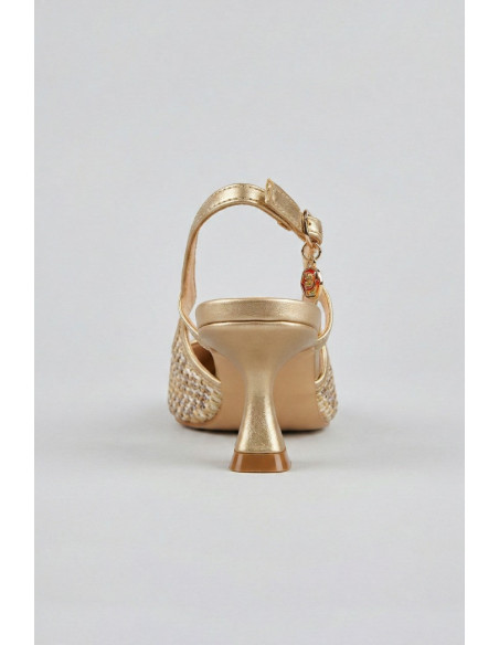 Gold & Gold sandalo allacciato GD397 [e09b0789]