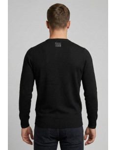 John Richmond maglia girocollo in misto viscosa ump26022mair [b5d01610] 2