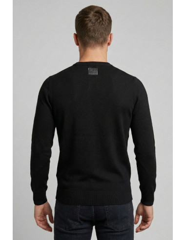 John Richmond maglia girocollo in misto viscosa ump26022mair [6cf6551d]