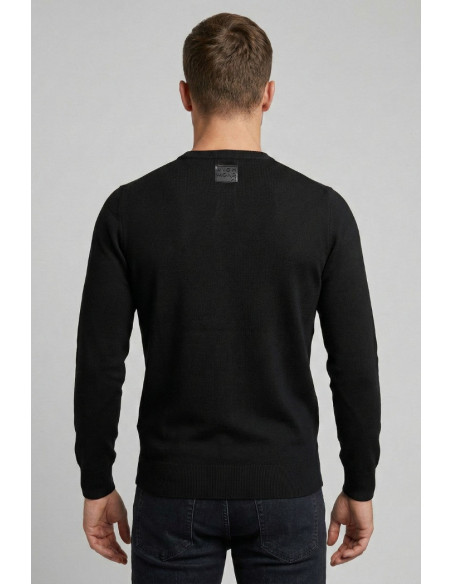 John Richmond maglia girocollo in misto viscosa ump26022mair [6cf6551d]