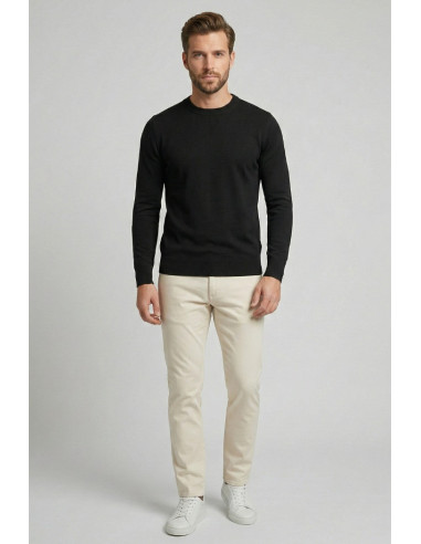 John Richmond maglia girocollo in misto viscosa ump26022mair [dbeb9419]