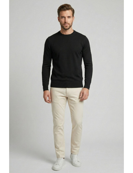 John Richmond maglia girocollo in misto viscosa ump26022mair [dbeb9419]