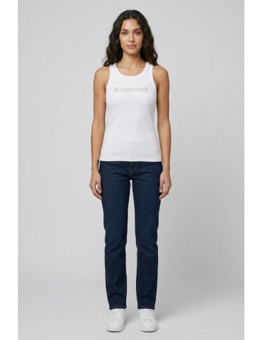 John Richmond top in cotone stretch Verkili ump26003cnayt [d0b7cc20]