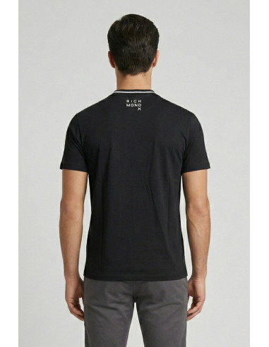 John Richmond t-shirt in misto cotone Chaloni ump26335ts [7f104c79]
