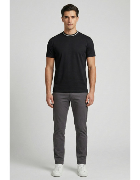 John Richmond t-shirt in misto cotone Chaloni ump26335ts [c80d8d7d]