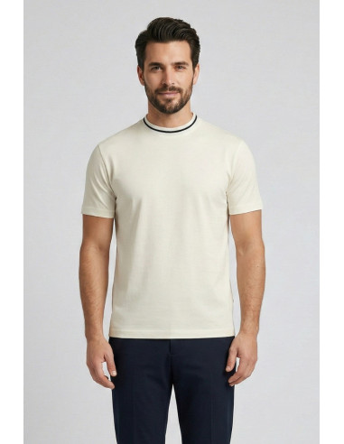 John Richmond t-shirt in misto cotone Chaloni ump26335ts [cf557cbd]