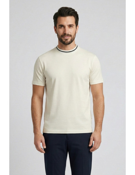John Richmond t-shirt in misto cotone Chaloni ump26335ts [cf557cbd]