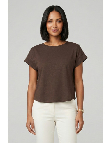 Markup t-shirt manica ampia in cotone MW11007 [07c3f0f3]