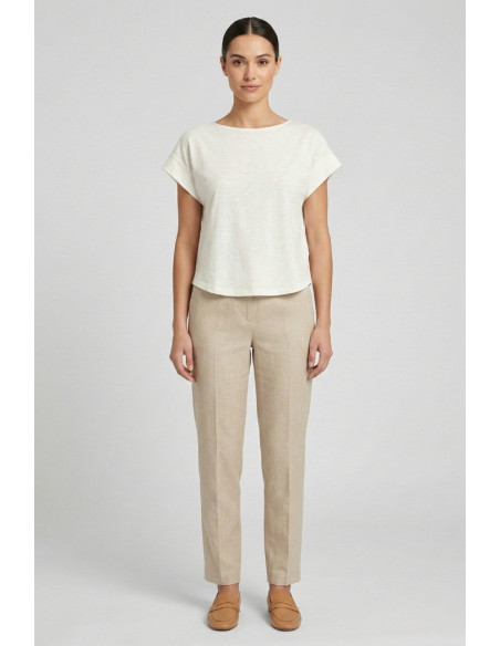 Markup t-shirt manica ampia in cotone MW11007 [729b1454]