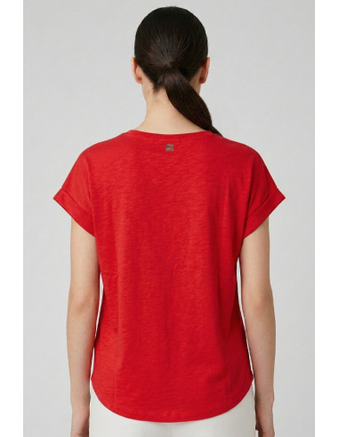 Markup t-shirt manica ampia in cotone MW11007 [3621d9e6]
