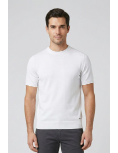 Markup maglia girocollo in misto seta e cotone MK1900048 [7266c530]